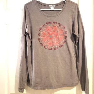 Lucky Brand womens long sleeve shirt size large